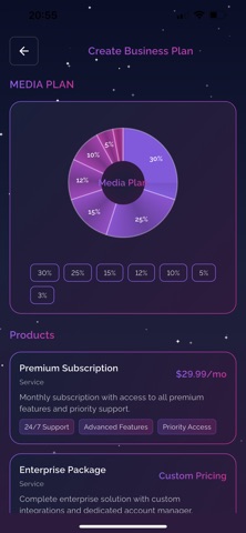 AI Business Developer iPhone screenshot