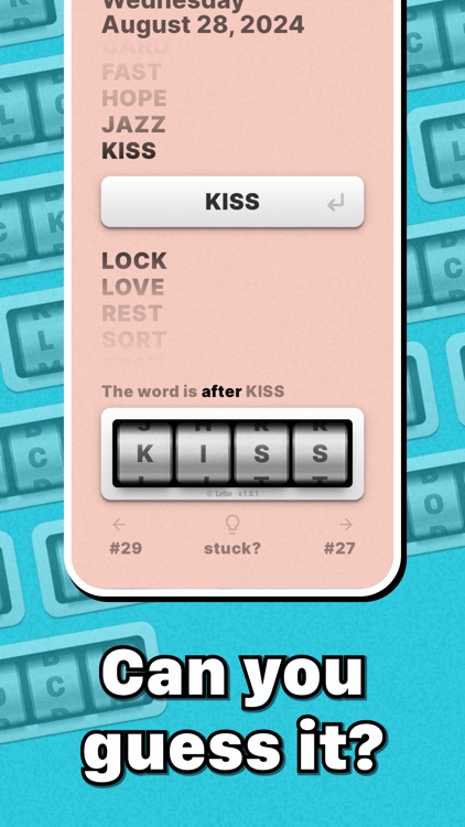 Letler: find the word