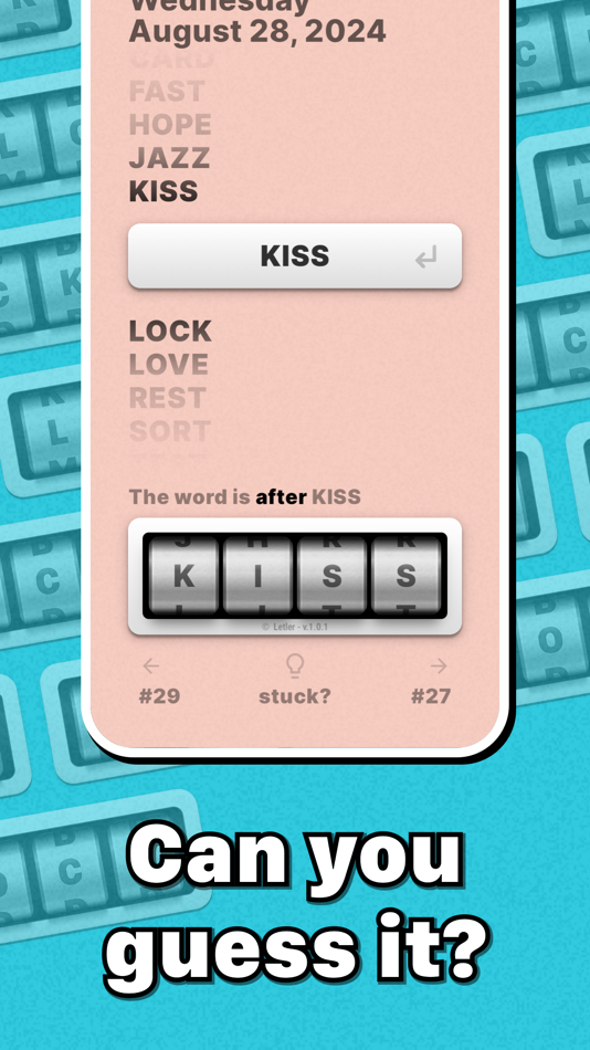 #2. Letler: find the word (iOS) 由: Mario Iannotta