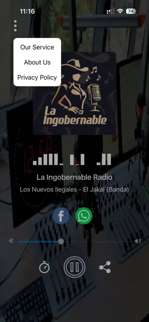 La Ingobernable Radio screenshot 2