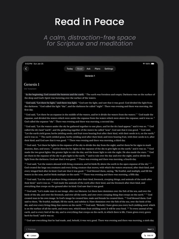 Selah - Bible Study & AI Chat iPad screenshot