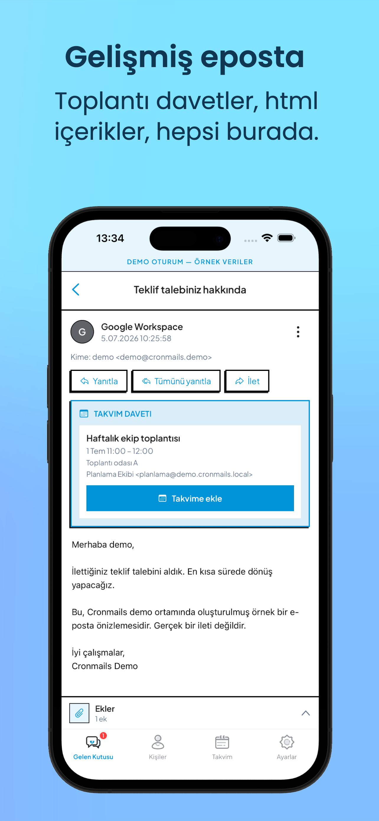 Cronmails screenshot 4