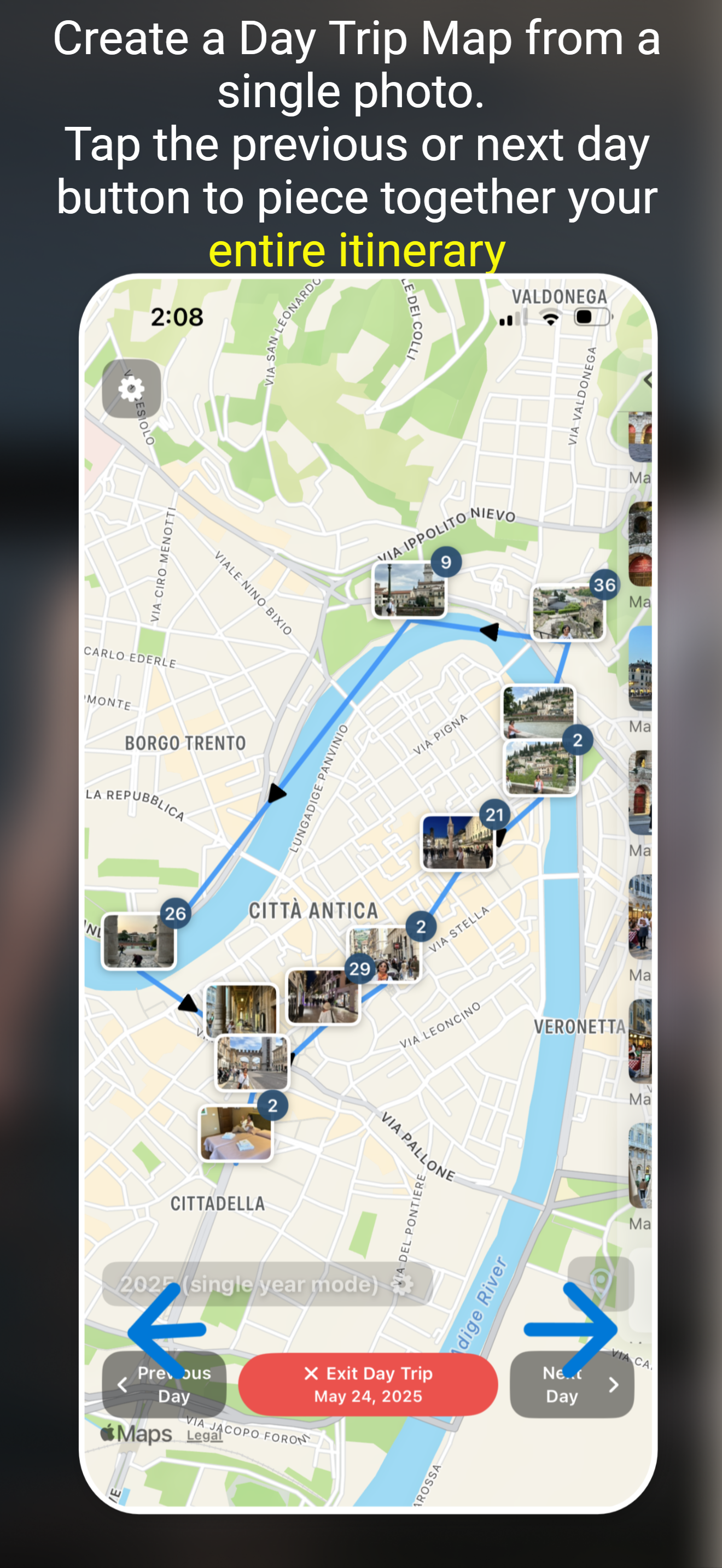 Pictour: Photo Map & Timeline screenshot 7