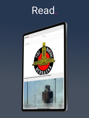 KTICRadio iPad screenshot
