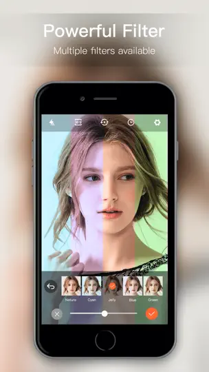 Скриншот Фильтр камеры и фоторедактор на iPhone 5