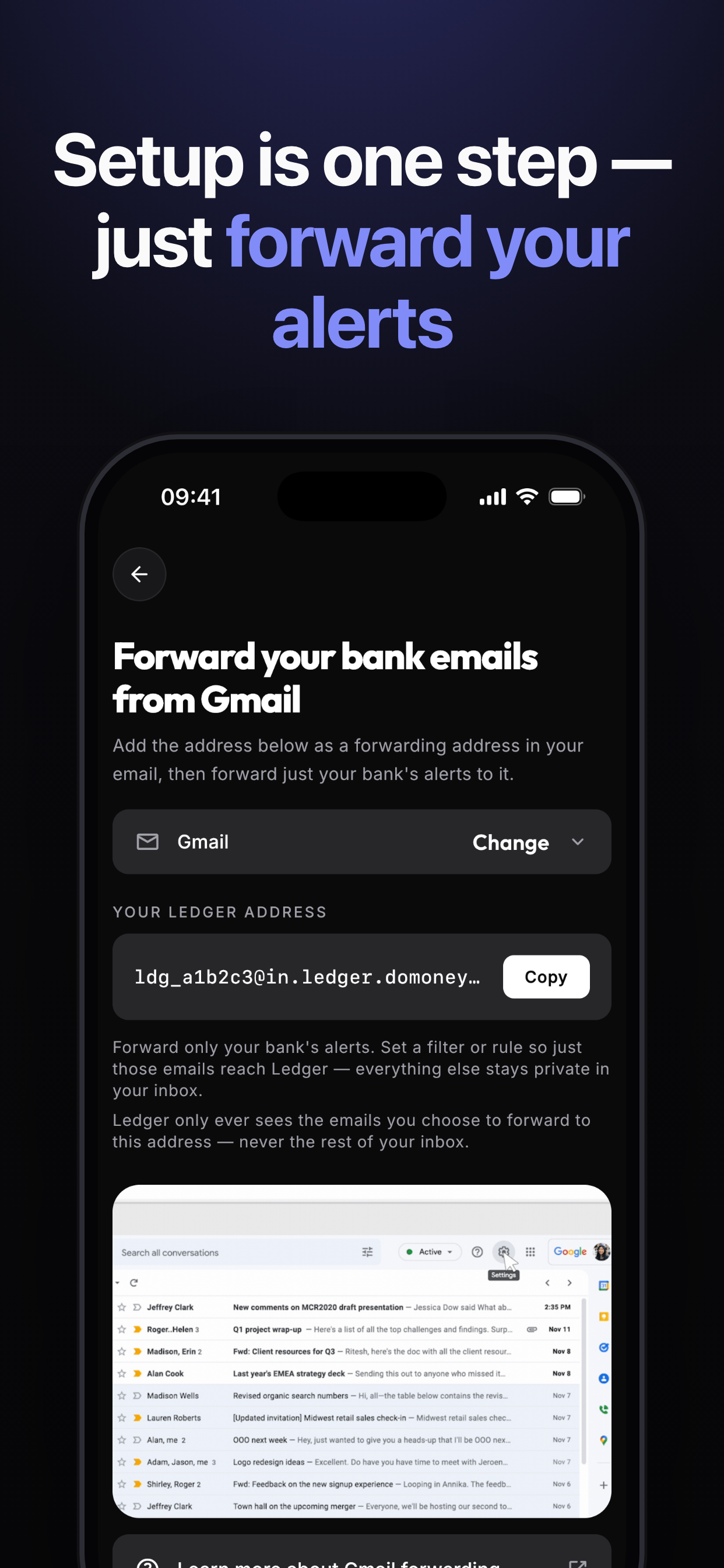 Ledger: AI Money Tracker screenshot 3