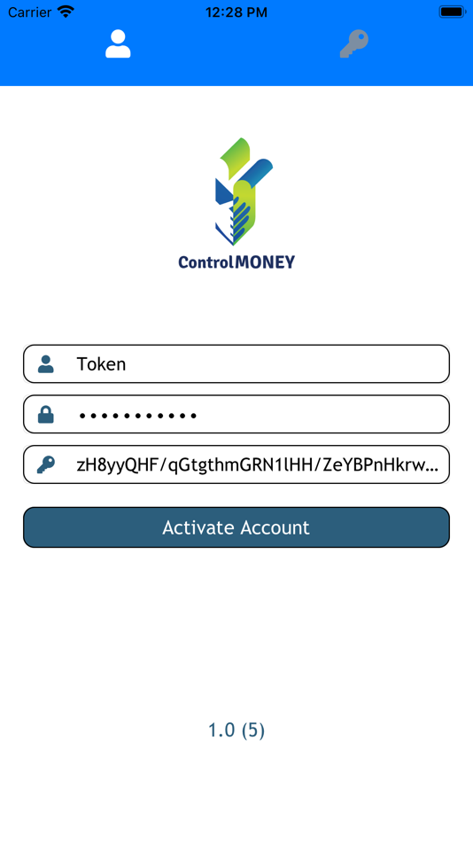 #1. Control Money Token (iOS) Podle: ControlBox Corp.