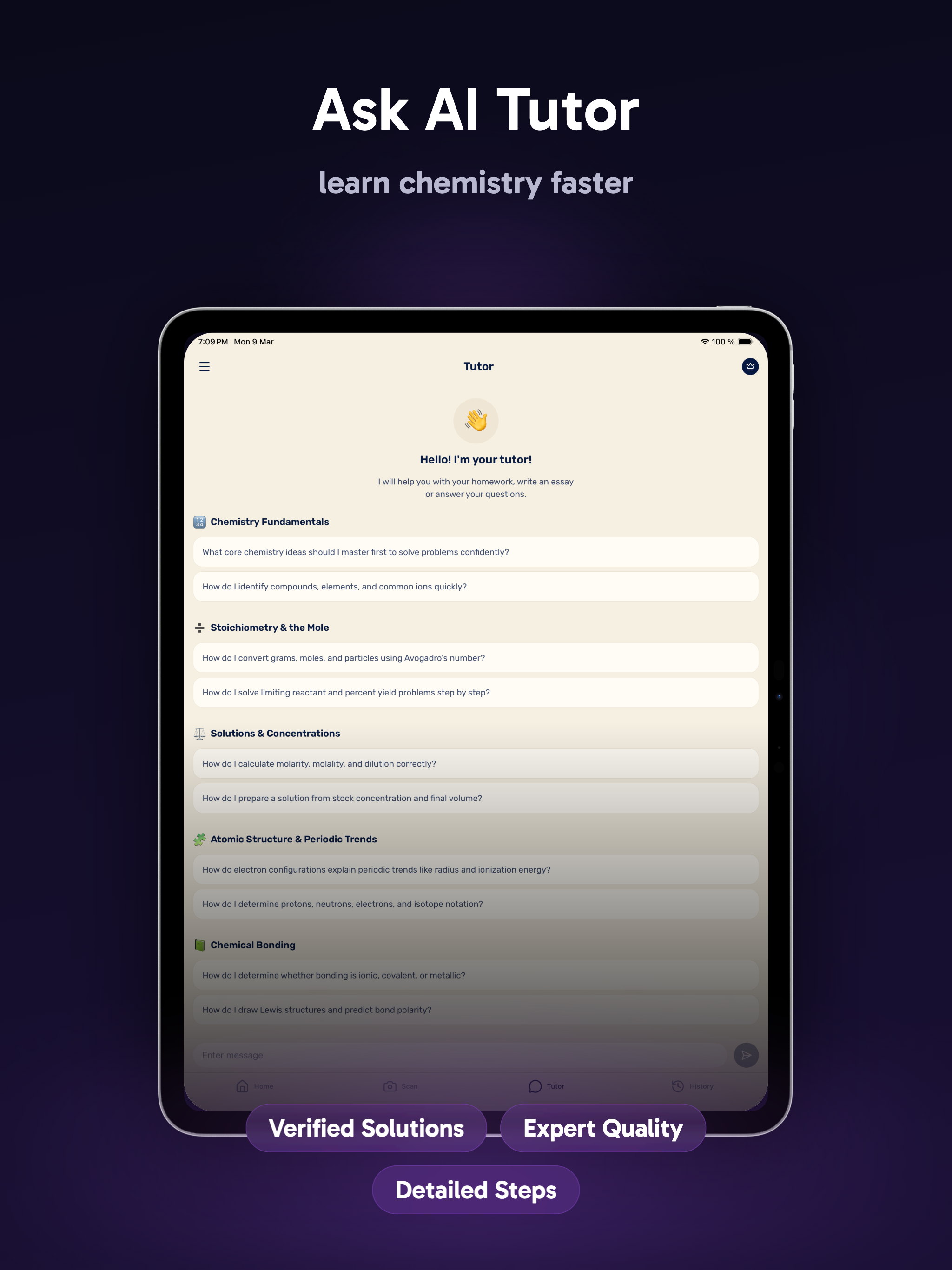 Chemistry Solver AI