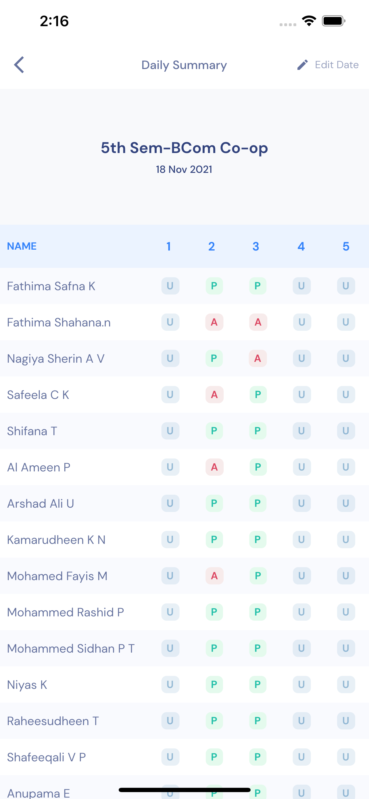 Mar Thoma College, Tiruvalla screenshot 2