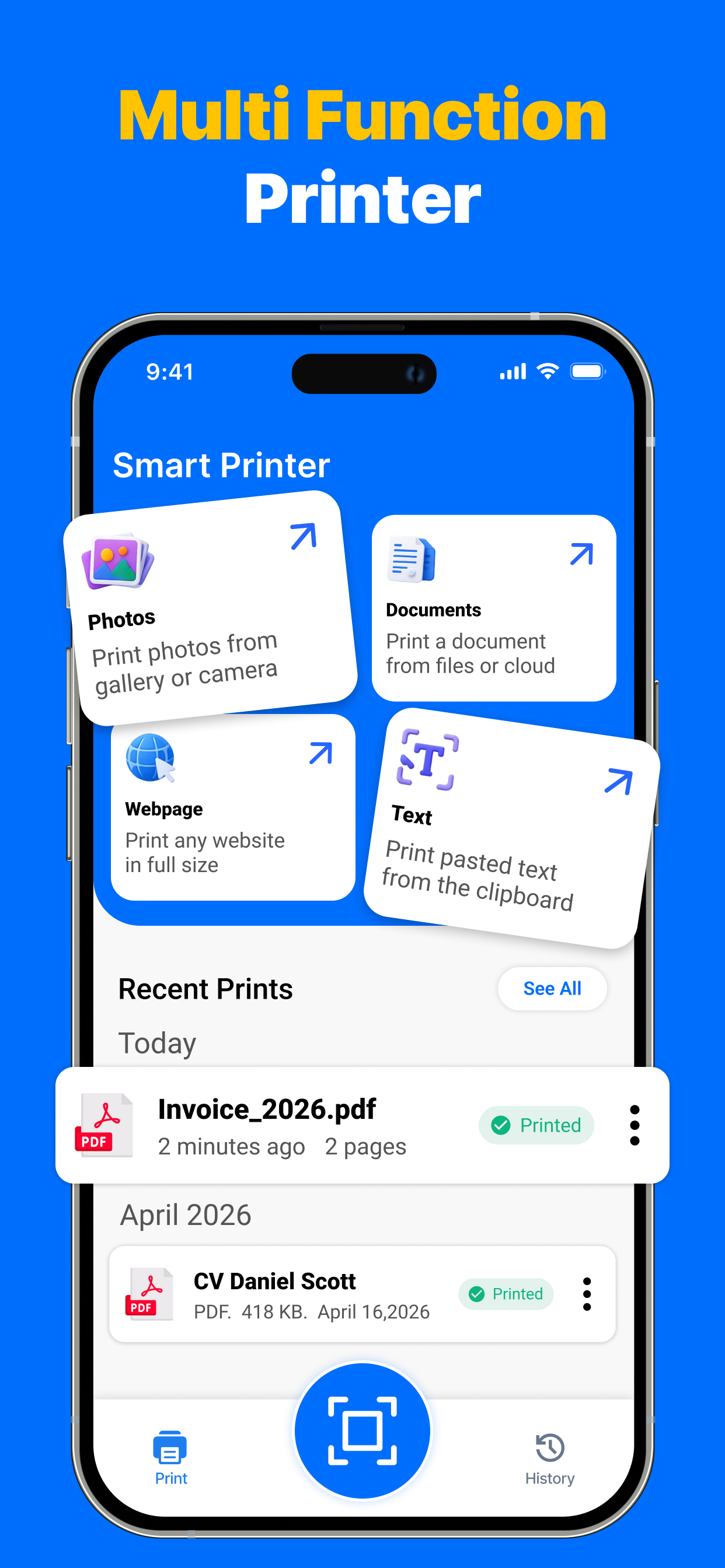 Smart Printer App: Photo & Doc
