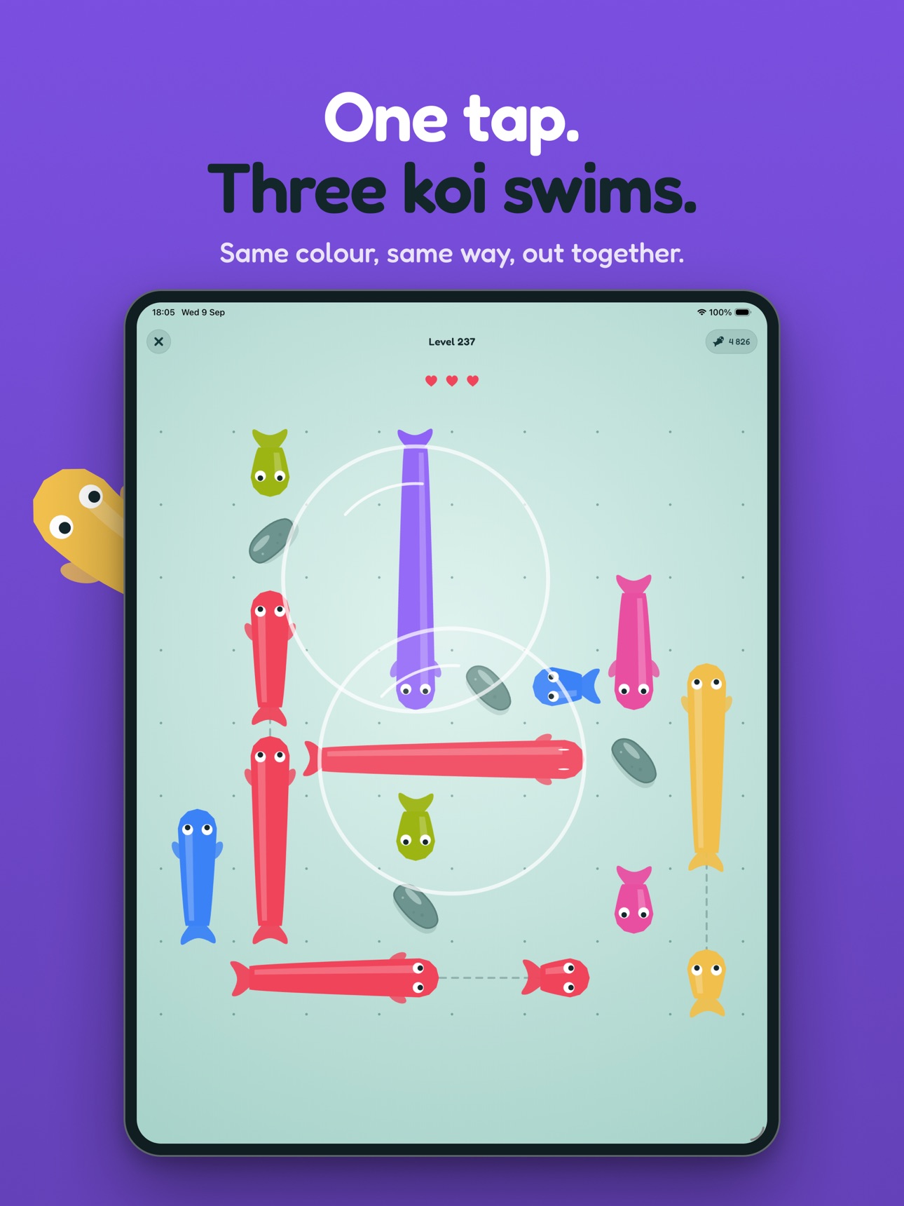 Screenshot 11 of Koi: Fish Escape Puzzle
