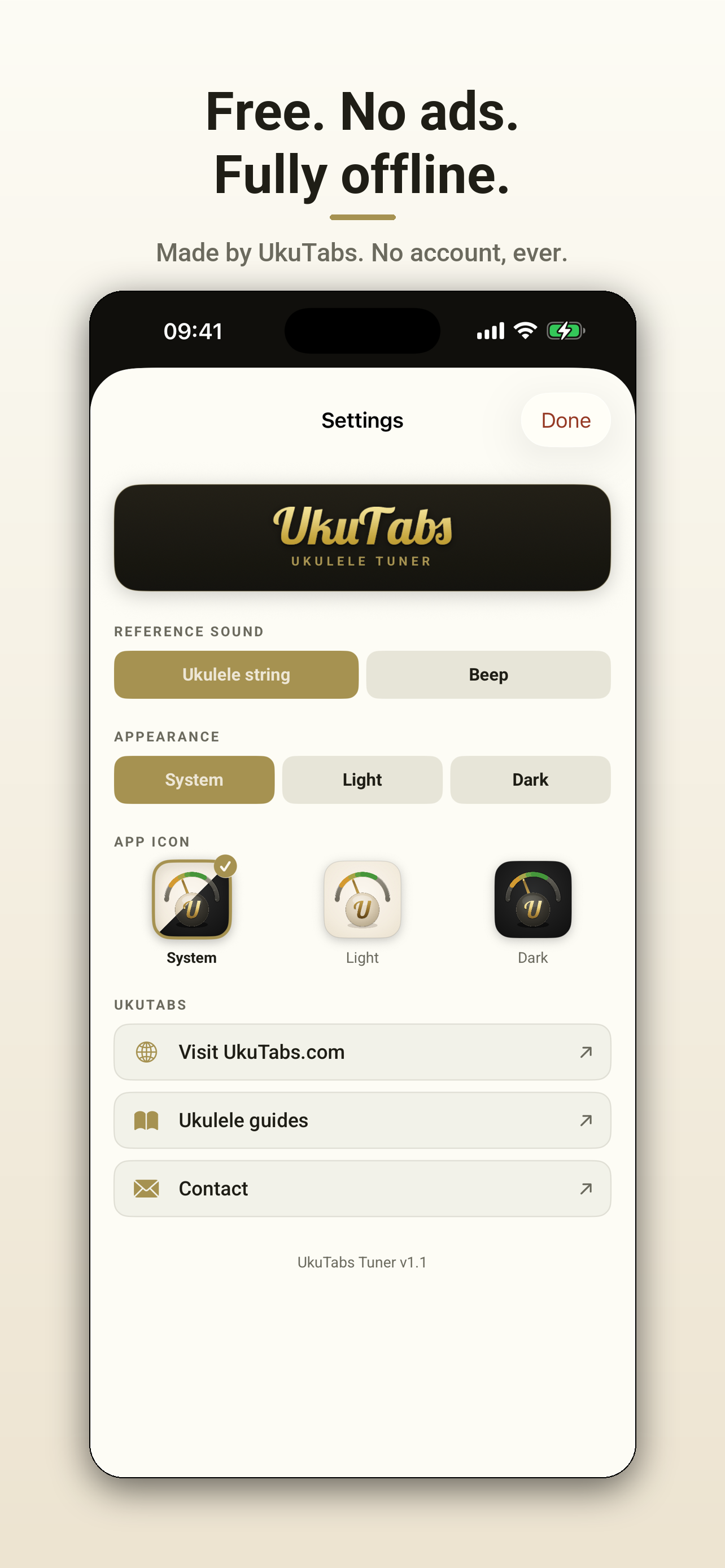 UkuTabs Ukulele Tuner screenshot 7