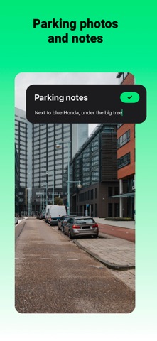 Parksy - find your parked car iPhone screenshot