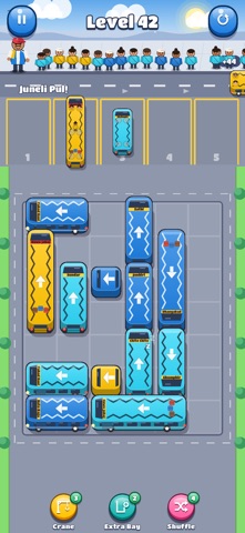 Micro Jam: Bus Park Puzzle screenshot 2