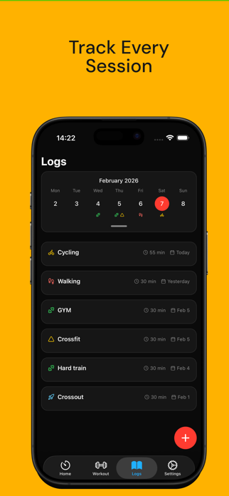 WOD & Interval Timer: Qrep Screenshot 8 of 10