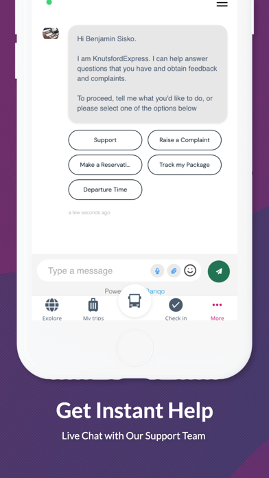 Knutsford Express Travels Screenshot
