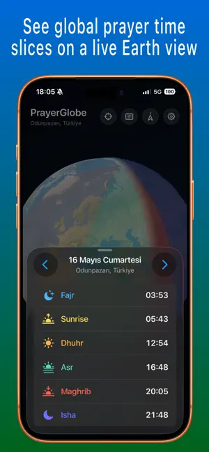 PrayerGlobe - Prayer Time screenshot 2