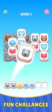 Animal World - Tile Match Game screenshot