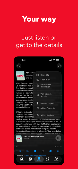 Nuotit — Private Audio Player Screenshot 6 of 10