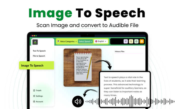 تحويل النص إلى صوت- Reader TTS