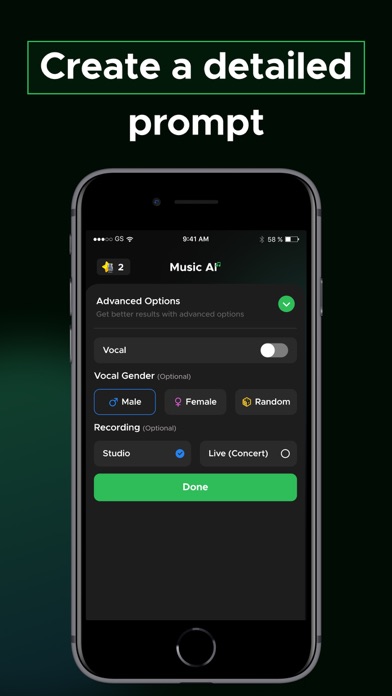 AI Song & Music Maker Screenshot