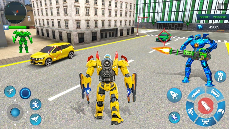 Futuristic War Robot Games 3D