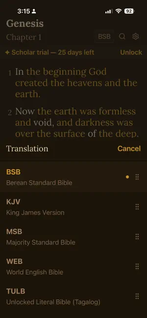 Bible Study - Scribe Scholar screenshot 2