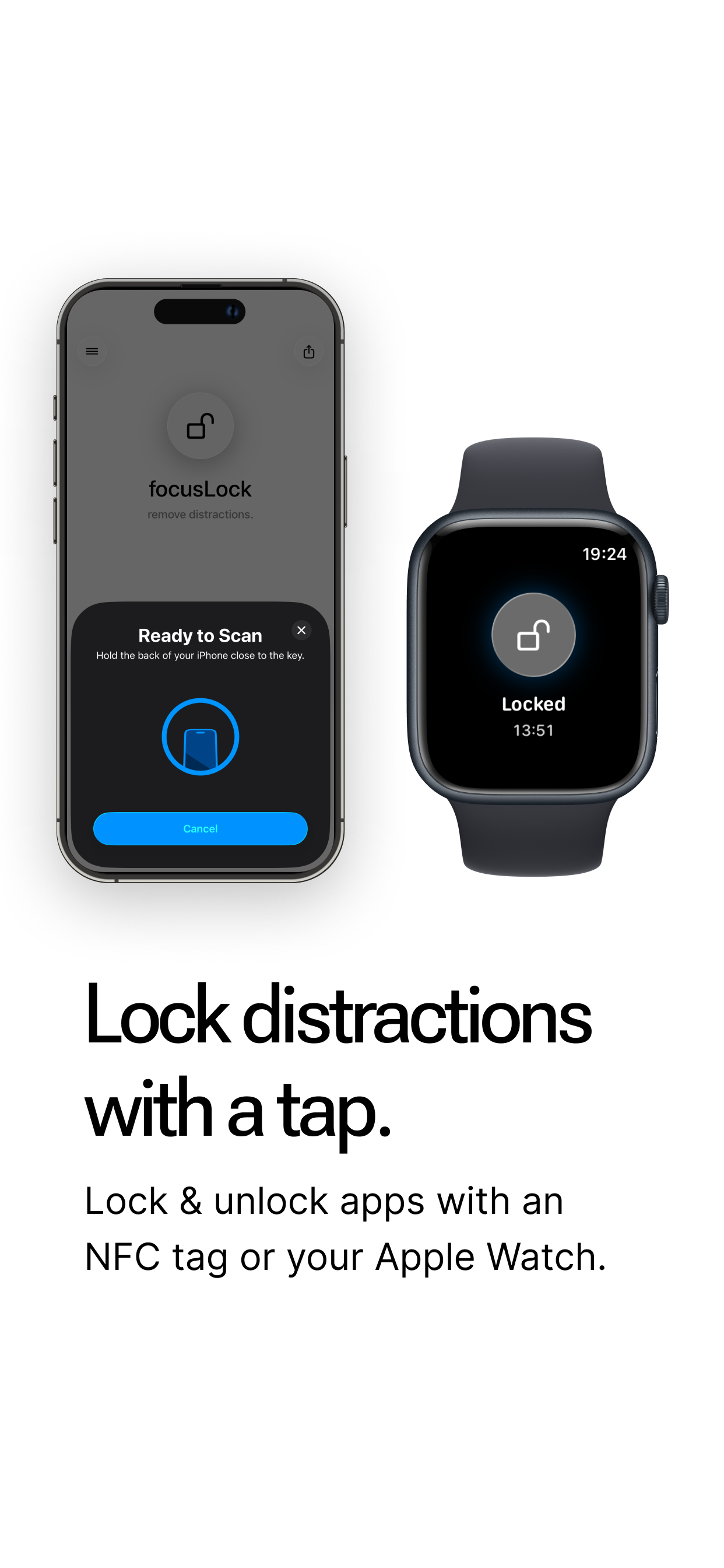 focusLock - Your key to focus screenshot 2