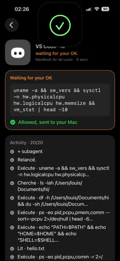 Coucou — Notch Companion ekran görüntüsü 4 / 5