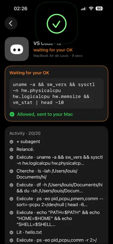 Coucou — Notch Companion screenshot 4 of 5