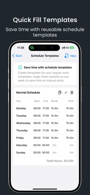 Hours Tracker: Time Clockify screenshot 2
