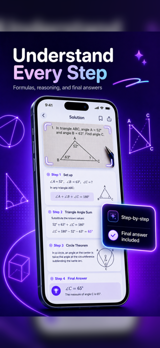 Geometry Solver: Geometry AI Screenshot 2 of 3