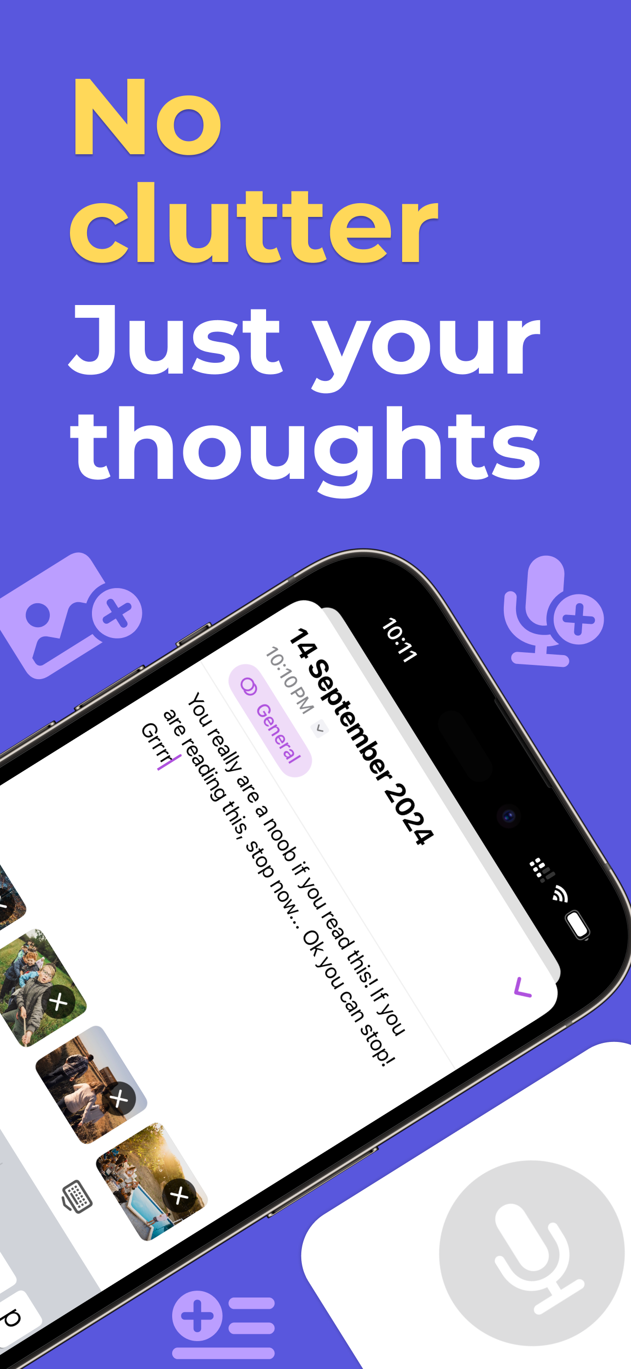 Daily Diary - Timeline Journal