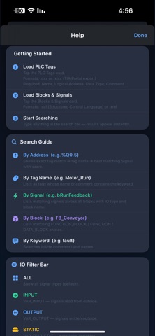 PLC Signal Explorer screenshot