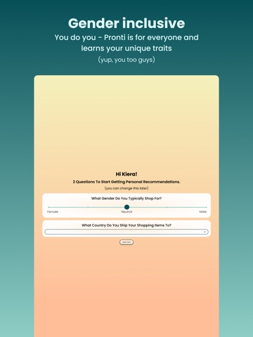Outfit Maker - Pronti AI iPad screenshot