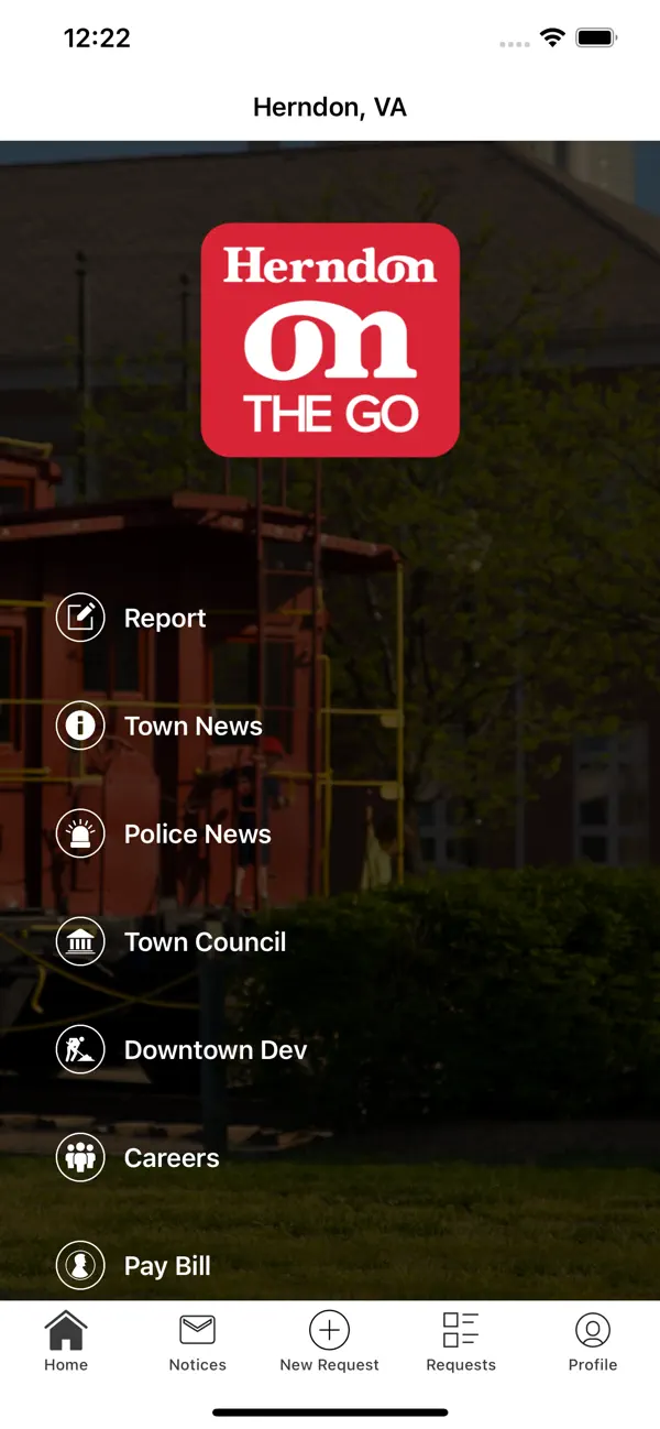 Screenshot #1 pour Herndon ON the Go