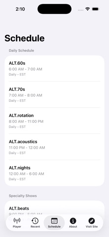 ALT.radio screenshot