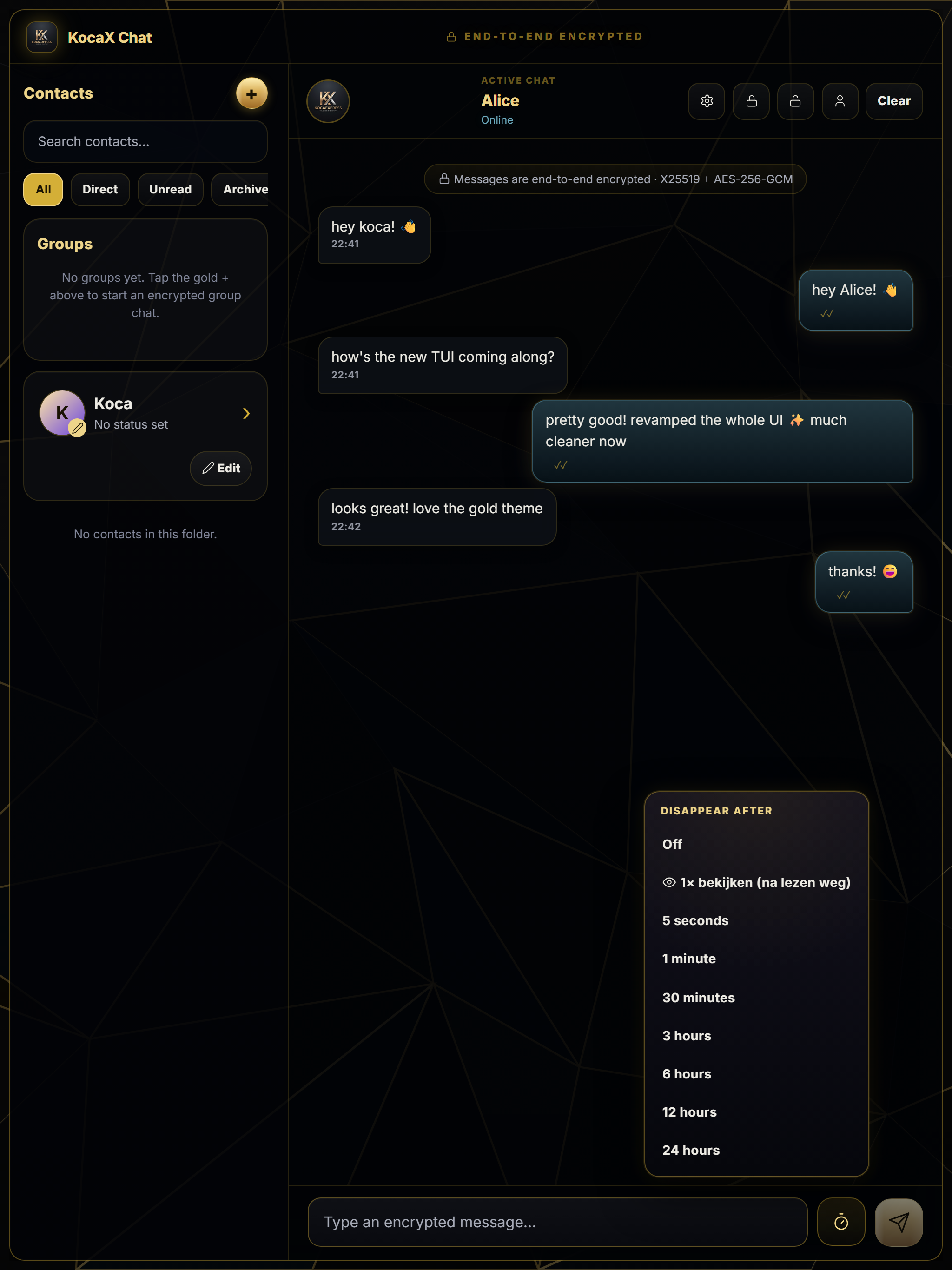 KocaX Messenger screenshot 6