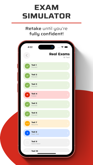 Maryland MVA Practice Test iPhone screenshot 9 - Education app