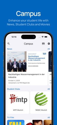 TUM Campus App Screenshot 4 of 6