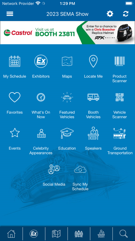 #2. SEMAShow (iOS) 由: SPECIALTY EQUIPMENT MARKET ASSOCIATION & PERFORMANCE RACING, INC.