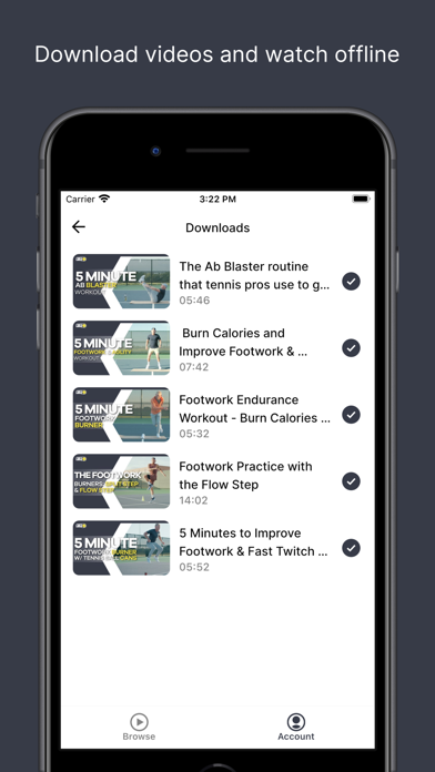 Fit4Tennis Screenshot