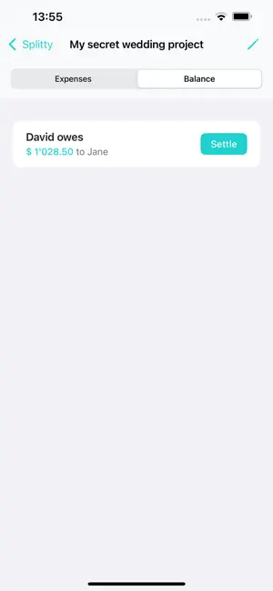 Splitty Bills screenshot 4