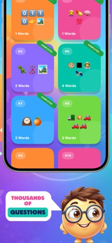MojiMoji - Emoji Word Game iPhone screenshot