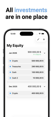 Capitalist: Invests Tracker Screenshot 1 of 4