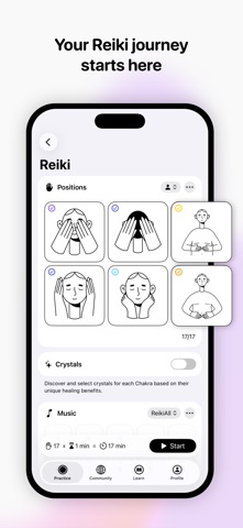 ReikiAll - Practice & Timer Screenshot 2 of 8