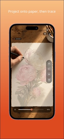 Photo Trace & Draw - Tracely iPhone screenshot
