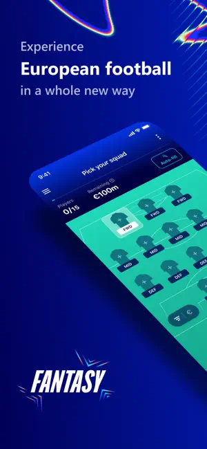 UEFA Gaming: Fantasy Football screenshot 1