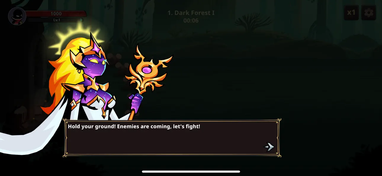 Warventure: Stickman Clash Hack screenshot 4 - iOS game interface