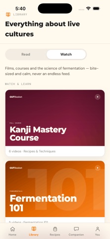 GutBasket: Ferment Companion iPhone screenshot